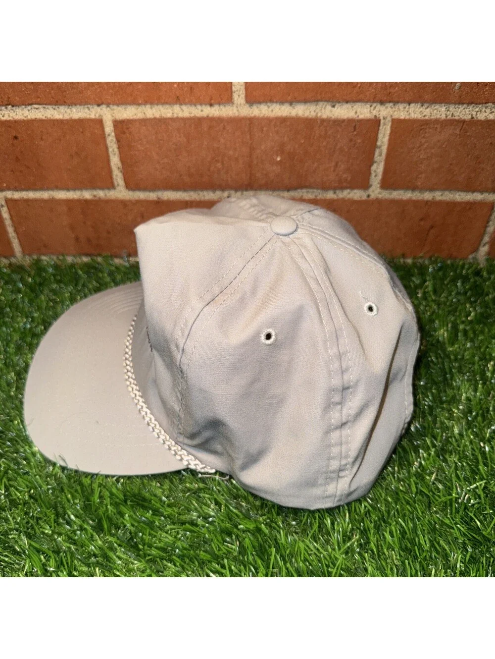 VTG 80’s Riviera Hotel & Casino Las Vegas Rope Bill Leather Strap Hat